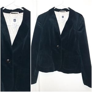 GAP Black Velvet Jacket